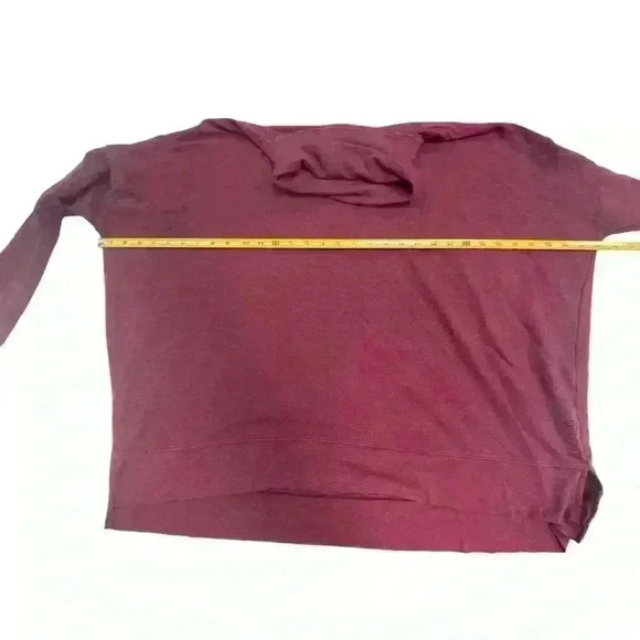 Pink brand oversized Sz large sweater with cowl neck super comfy roomy - Picture 4 of 9